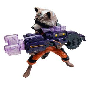 Marvel Guardians of The Galaxy Big Blastin Rocket Raccoon Talks Moves Lights